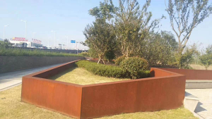 哈尔滨耐候钢挡土墙